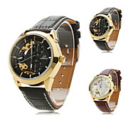  Women's PU Analog Mechanical Wrist Watch 9261 (Assorted Colors)