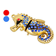  4GB Seahorse Style USB Flash Drive Necklace (Assorted Colors)