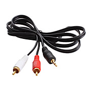  3.5mm Male to 2 RCA Audio Cable