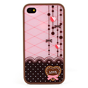  polycarbonaat bumper en achterklep voor de iPhone 4 en 4s (windbell)