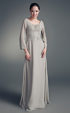 WICHITA FALLS - kjole til brudens mor i chiffon og satin
