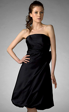 IONA - Vestido de Fiesta de boda o de Dama de honor de Satén