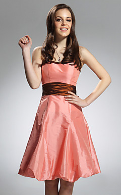 YEHUDIT - Robe pour Mariage et de Demoiselle d'Honneur Taffetas