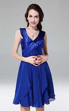 ADAH - kjole til cocktail i chiffon