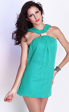 ABBY - Robe de Cocktail Mousseline