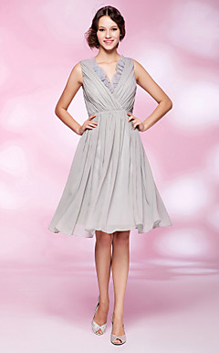 TENNESSEE - Vestido de Coquetel em Chifon