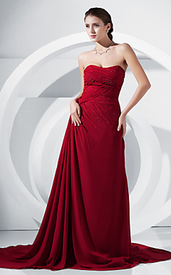 KALISKA - Abito da Sera in Chiffon