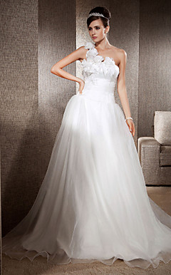 DOMA - Abito da Sposa in Organza e Raso