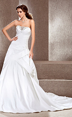 ULJANA - Vestido de Novia de Tafetán y Satén