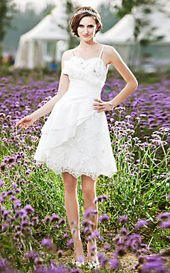 DEMETER - Kleid für die Braut aus Tafft und Spitze