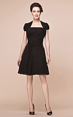 DORICE - Moeder Van De Bruidjurk van Chiffon met Bolero