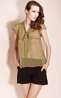 ts chiffon bloemenprint blouse overhemd