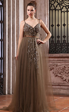 AATJE - Abito da Sera in Chiffon e Tulle