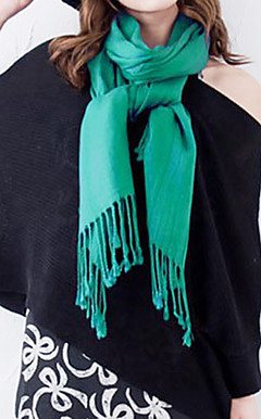 Vakre akryl Solid Color daglig slitasje skjerf / sjal (Flere farger)