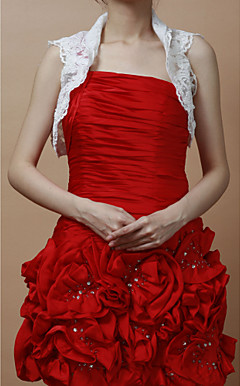 Sleeveless Lace Special Occasion Jacket/ Wedding Wrap (More Colors)