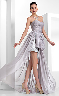 Mantel / Spalte Liebsten asymmetrische Chiffon Abendkleid