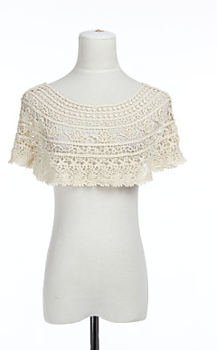 Cotton Wedding/ Party Hood/ Poncho More Color Available