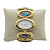  Ladies Golden Watch with Double Color Ribbons (WEIQIN-039) (Start From 5 Units)