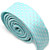  Light Blue Narrow Gingham Check Tie With Red Dots(QRJ033) (Start From 3 Units)Free Shipping