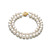  14k 6.5 - 7mm AA White Freshwater Pearl Three-Piece Jewelry Set