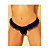  Sexy Crotchless Lace Trim Thong Black (LRB5059)(Start From 5 Units)Free Shipping