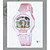  Pasnew Sports Watch With Pink Colour PSE-281B-N1 (BSN053)