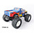  01:08 rc rc nitro caminhão energia a gás 15cc 4wd motor do caminhão de controle remoto de 60 km / hora