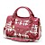  New Designer Fashion Motorcycle Leatherette Tote Bag Handbag.(10321125)