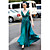  A-line V-neck  Floor-length Chiffon  Dresses on Sale / Evening Dresses (OFGC0111)