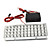  due auto tonalità leggera sabbiatura flash / led / spia (hs-51025a)