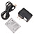  kingk s500 Dual-Karte ultradünnen Flip-Handy grau & schwarz (szr651)