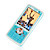  ztc 8.168 dual touch screen scheda del telefono cellulare blu (szhx0031)