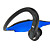  2GB fresco deporte auriculares de diseño reproductor de mp3 azul (shb743)