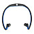  2GB fresco deporte auriculares de diseño reproductor de mp3 azul (shb743)