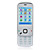  N88 Tri Band Dual Card Dual Mode Dual Standby Dual Bluetooth JAVA Flat Touch Screen CDMA Cell Phone White (2GB TF Card)