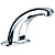  automatische Sensor Waschbecken Wasserhahn mit Frontschild (kalt)