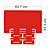  Chinese Style Wall Sticker for Wedding Celebration (0565-gz-1056)