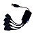  mini-splitter 4 poorts USB 2.0 hub
