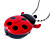  reloj collar con encanto (escarabajo)