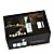  Q300 mini double double carte veille métal ultra-mince couverture double flip mobile Bluetooth blanc et bleu (carte 2GB TF) (sz05440227)