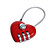  coração combinação cupido pad-lock