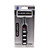  4-Port USB 2.0-Hub Switch Adapter (schwarz / weiß)
