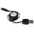  7-i-1 USB-drevet uttrekkbar mobiltelefon lader