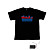  suono e la musica attivato visualizzatore el vu-spettro ballerino t-shirt (4 * AAA)