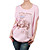 sciolto maniche corte scollo tondo donne t-shirt (8502bc001-0736)