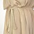 RUNWAY Silk Short Sleeves Pleated V Neckline Women's Dresses(1802BC112-0736)