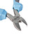  Combination plier, Grey with blue handle