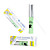  10 us ojos pestañas encanto y doble 7ml pegamento de pestañas claras 204B blanco (0516 hasta 0.427-204B)