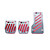  antideslizante vehículos de gas-freno-embrague kit de pedales (3-piece set)