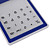  Transparent-Solar-Powered-Calculator(Blue)